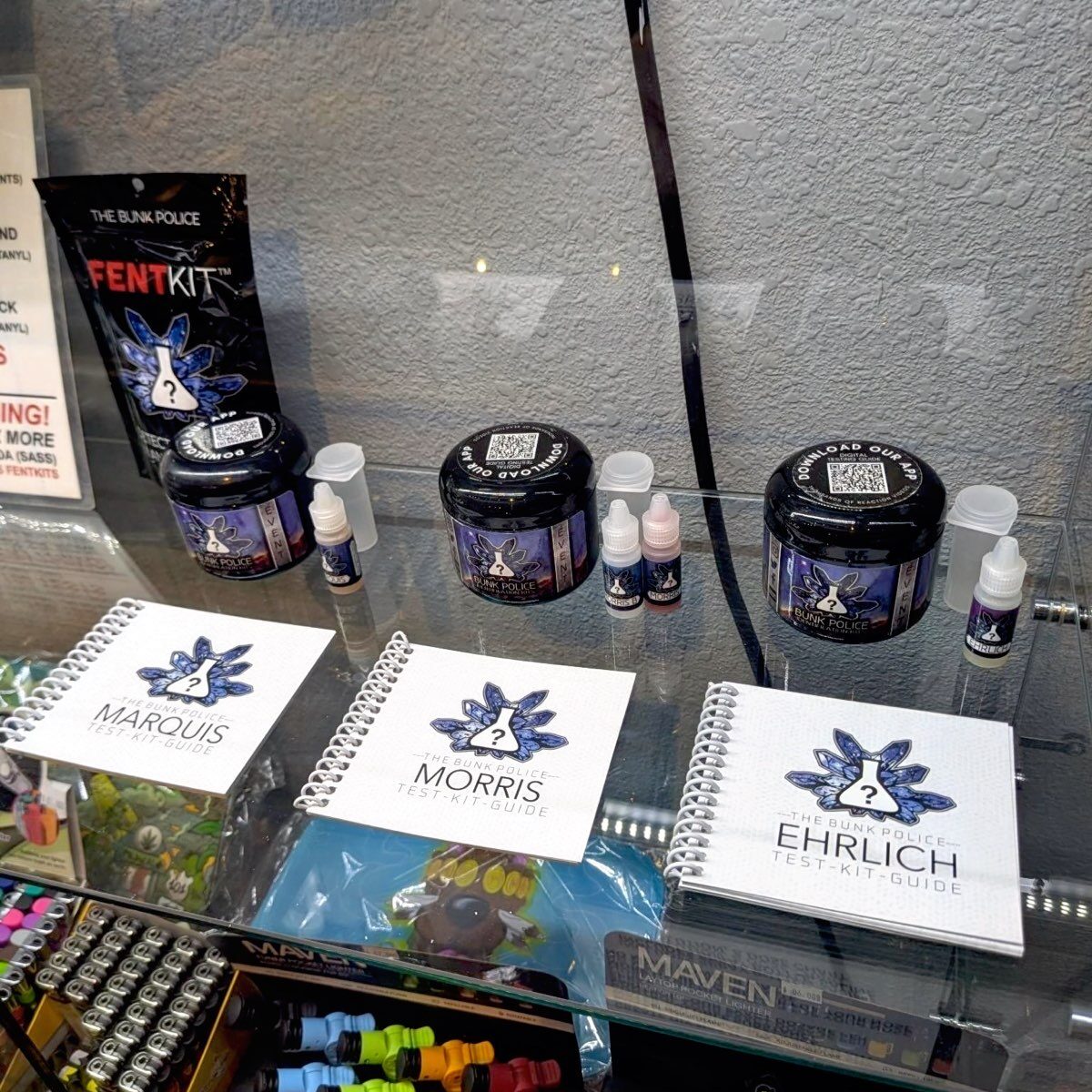 Marquis, Morris, and Ehrlich Reagent Test Kits with Booklets Marquis, Morris, and Ehrlich Reagent Test Kits with Booklets