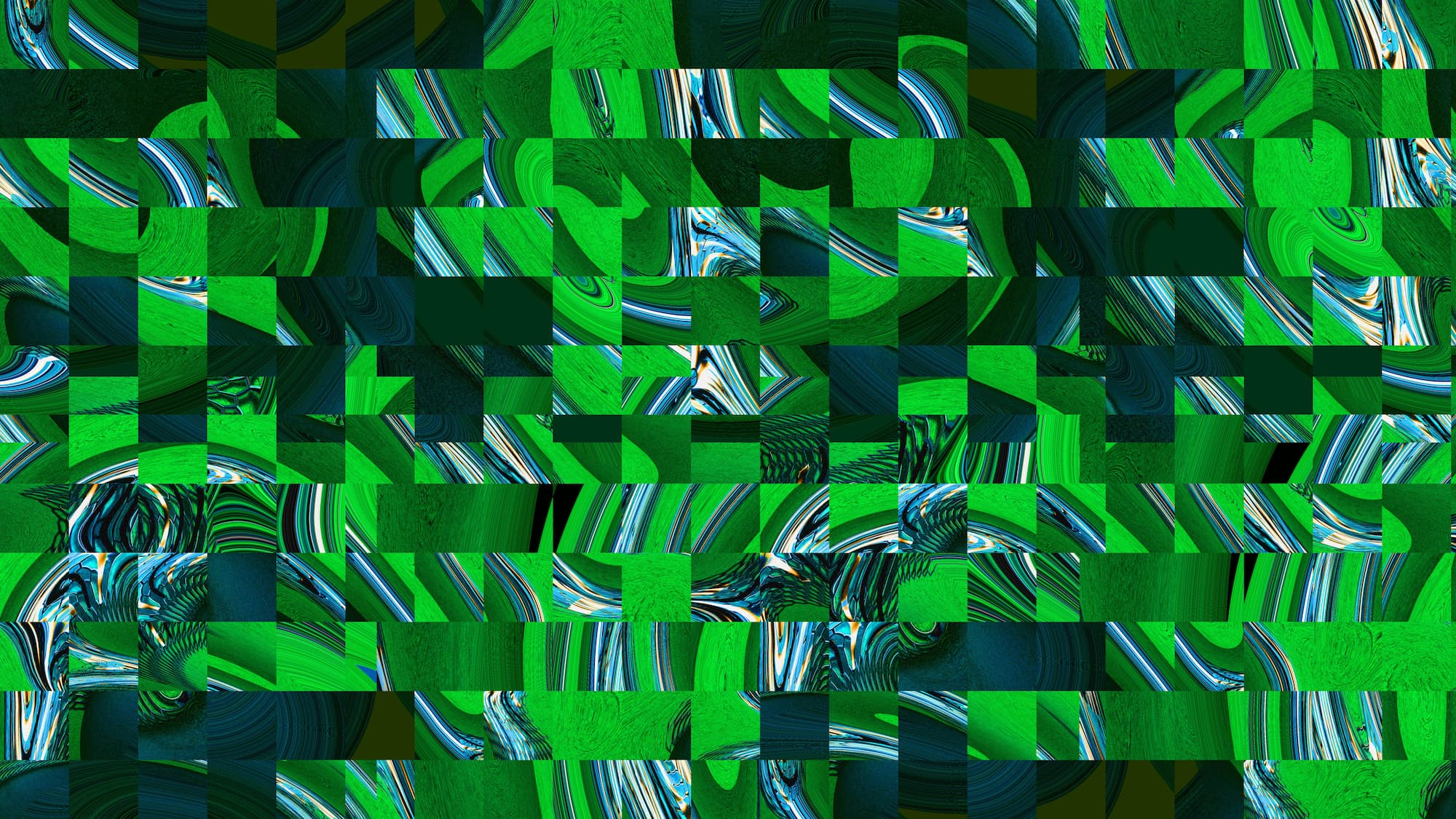 pixelated blotter art